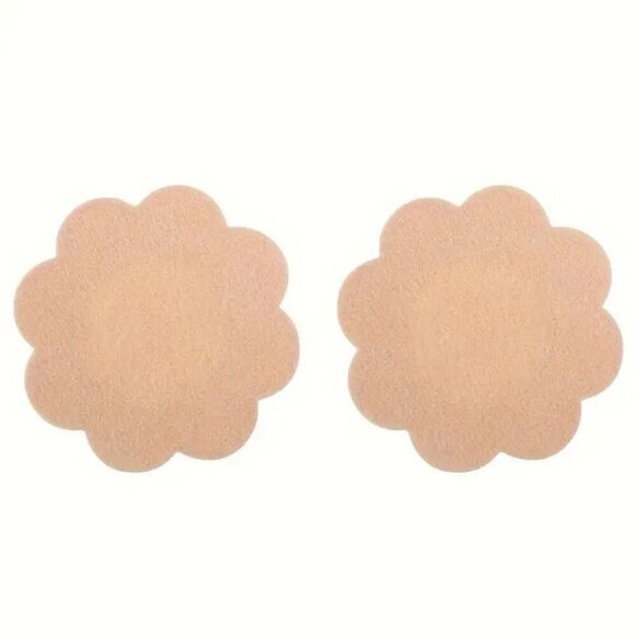 10 pcs Invisible Nipple Covers Flower Shape - Picture 3 of 9